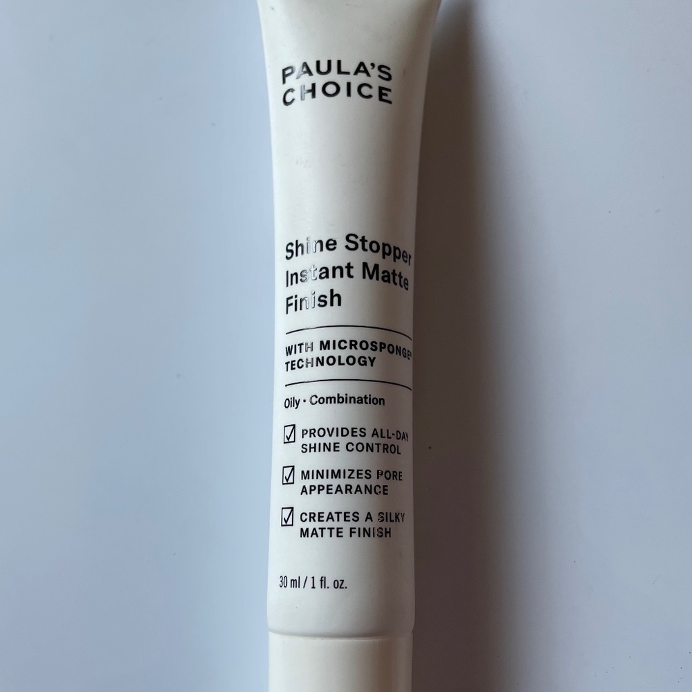 Paula’s Choice 1 Makeup SHINE STOPPER Instant Matte Finish with MICROSPONGE Tech
